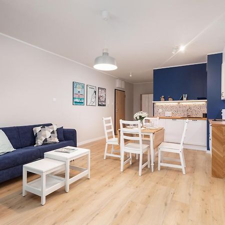 Old Town Szczecin Blue Apartment ภายนอก รูปภาพ