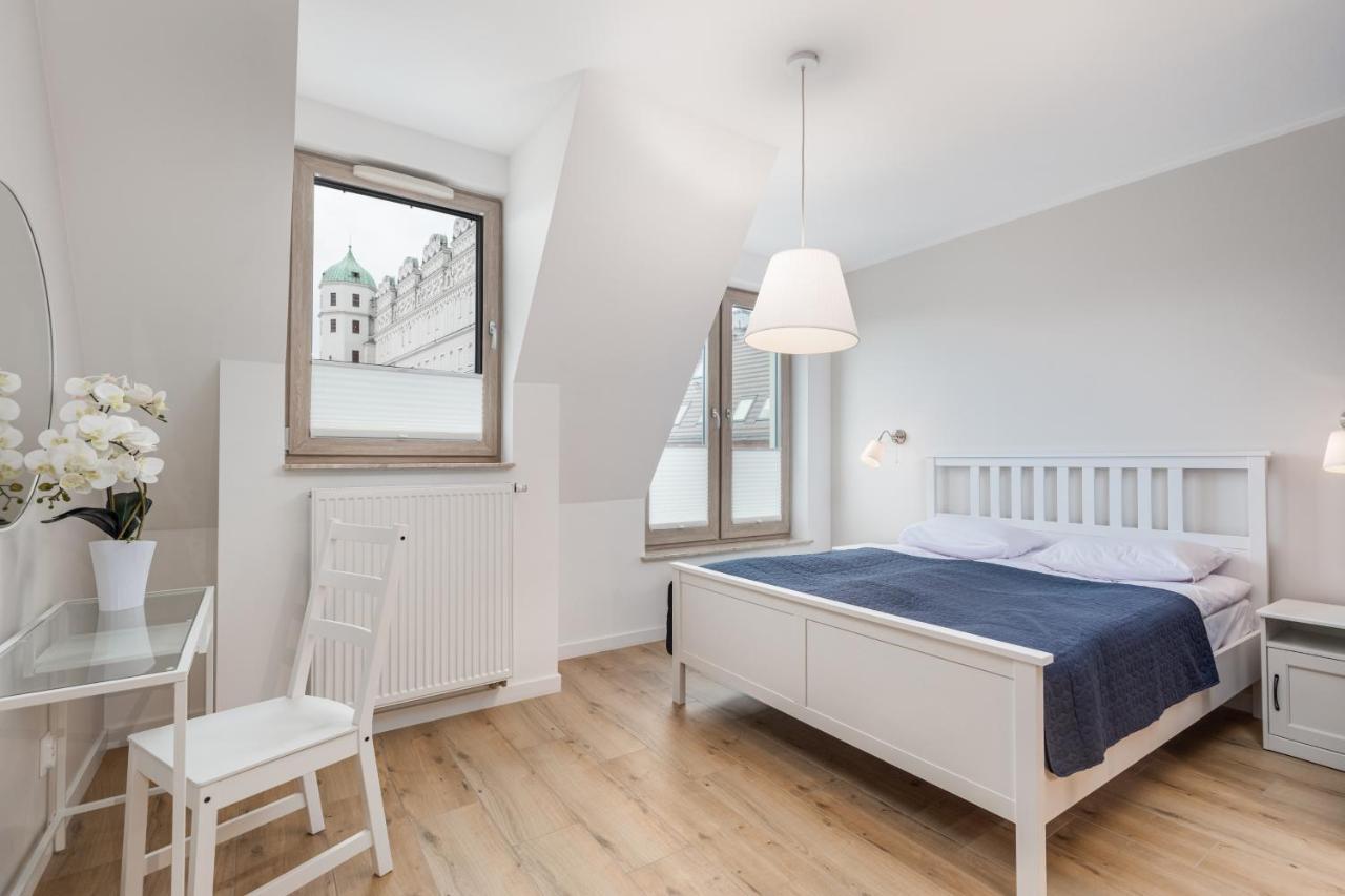 Old Town Szczecin Blue Apartment ภายนอก รูปภาพ