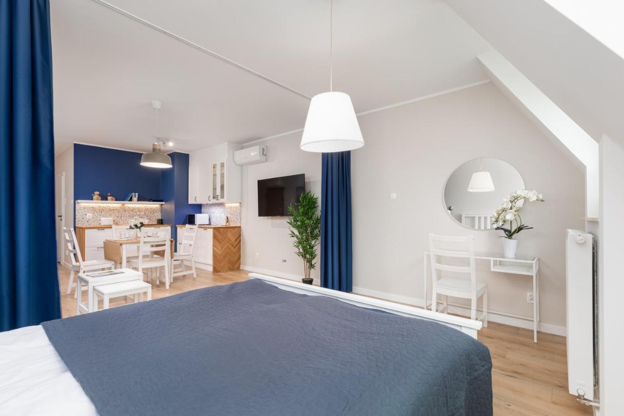 Old Town Szczecin Blue Apartment ภายนอก รูปภาพ