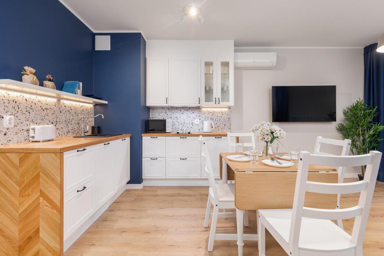 Old Town Szczecin Blue Apartment ภายนอก รูปภาพ