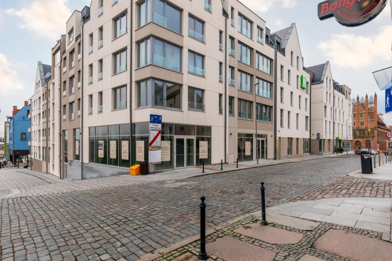 Old Town Szczecin Blue Apartment ภายนอก รูปภาพ